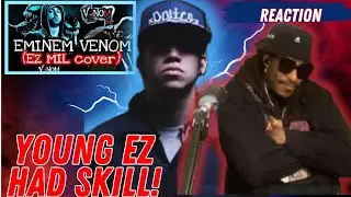 EZ Mil - Venom (Eminem cover) | BEST COVER I’ve heard! | Reaction