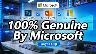 MS Office 2024 & 2021 Activation 🔑 | Windows Genuine Activation | Step-by-Step