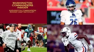Top Washington Commanders Rookies to Watch at Minicamp!
