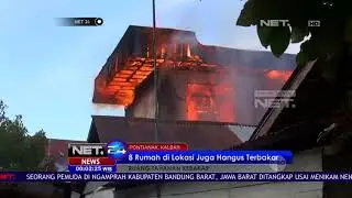 Kebakaran Ruang Tahanan di Pontianak Merambat ke Rumah Warga - NET24