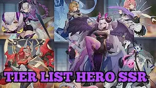 TIER LIST HERO RANKING SSR - PARALLEL REALMS