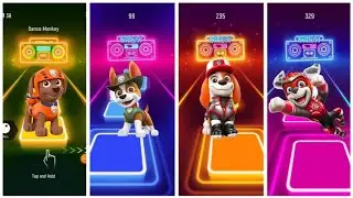Tiles Hop Paw Patrol Dance Challenge🤩🤩🤩😍😍😍