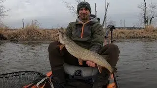 1st River Pike of 2026, Live Bait vs Fly 