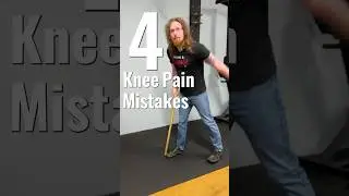 Avoid these 4 things when it comes to recurring knee pain #kneepain #mobility