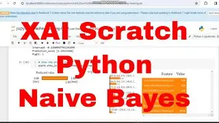 Heart Disease Detection with XAI Python / XAI Scratch Python Naive Bayes #python #XAI