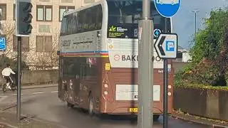 Here is the Bakerloop bus in Waterloo Sunday 23 November 2025