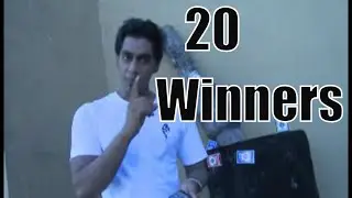 Won 20 Decks of Illusionist Bicycle Cards in 2010  Link below