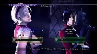 Resident Evil 6 The Mercenaries NO MERCY PS4 2569K Requiem For War Ada & Sherry FULL COMBO DUO