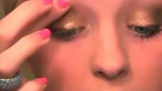 Bronze goddess look ( using urban decay get baked palette)