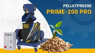 Pelletpresse / Pellet-Maschine zur Herstellung von Pellets 