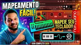 COMO MAPEAR SEU TECLADO CONTROLADOR NO KONTAKT - TUTORIAL