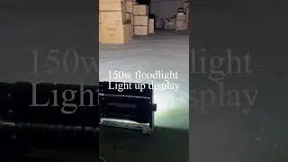 High quality 150w module floodlight#ledfloodlight #ledlighting