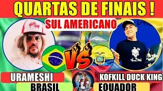A MELHOR LUTA DO CANAL , BRASIL VS EQUADOR ! QUASE INFARTEI  KOF 98