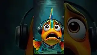 The Fish and the Turtle A Heart-Touching River Story 😭 #ai​ #fish​ #Tortoise​