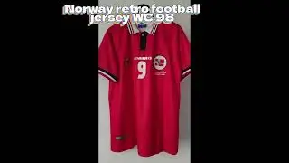 Norway's MOST ICONIC Retro Football Jersey from World Cup 98?