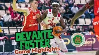 Devante Foster 23 point performance Pyrinto Tampere vs Kataja Basket Korisliiga Game Highlights
