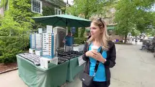 Hanover, New Hampshire DownTown WALKING TOUR in 4K