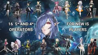 [Arknights]: 16 оперативников 5* и 4*, которых вам стоит прокачать, как новому игроку IS!