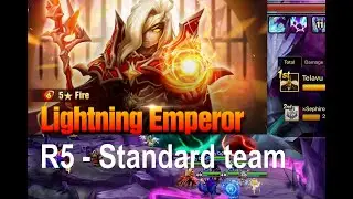 SUMMONERS WAR || R5 Team: Baleygr in standard team - Fast, safe and carry the team