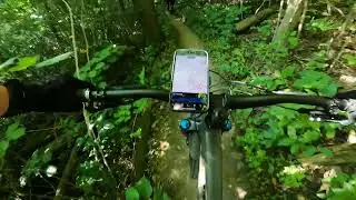 The Hydrocut Mountain bike trails in Canada ON, Kitchener water loop GH011443