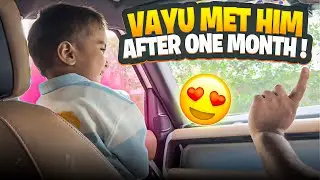 Vayu Met His Paa ❤️🧿 || Hellops8 