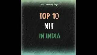 Top 10 NIT in India 🏫 Top 10 NIT in 2021 🏫 Best Nit in India | Top 10 Nit in 2022 #shorts #top10nit
