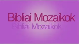 Bibliai Mozaikok - A sz&aacute;nalomr&oacute;l - Reisinger J&aacute;nos gyűjtem&eacute;nye