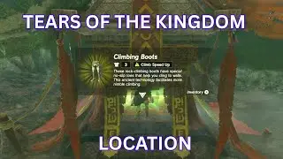 Climbing Boots Location - TEARS OF THE KINGDOM
