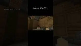 Minecraft, A simple Wine Cellar #shorts