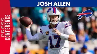 Josh Allen Talks About Wild Card Comeback Victory Over The Jaguars | Buffalo Bills