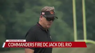 Washington Commanders Fire Jack Del Rio