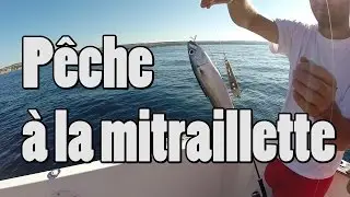 Pêche maquereau à la mitraillette