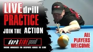 Live Pool Training Drills – Freestyle Pool Practice, Banter & Q&A 🎱 - 4th Sep 24