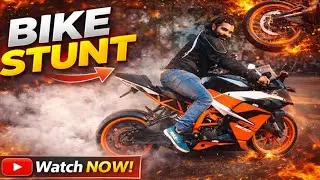 KTM burnout ❤️‍🔥❤️‍🔥 stunt 