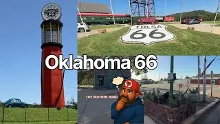 🚗 Exploring Route 66 in Oklahoma! | Tulsa to Chandler Road Trip