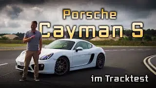 Porsche Cayman S Boxer Test Drive on Racetrack in Berlin / Brandenburg  POV Review