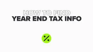 2025-Year End Tax Information