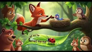 Lila the Ladybug & The Fox &ndash; Cute Short Animation