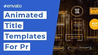 Top 10 Animated Title Templates for Premiere Pro