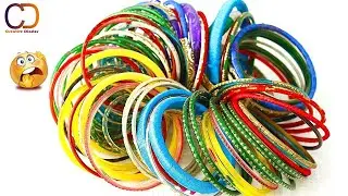 DIY OLD BANGLES REUSE HACK THAT EVERY SHOULD KNOW || CREATIVE DIARIES