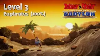 Asterix & Obelix - Mission Babylon - Level 3 - 100% [4K] - Euphrates
