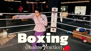 Boxing shadow practice