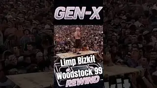 Fred Durst Ignites Woodstock &lsquo;99 | Limp Bizkit &ndash; Break Stuff 🔥 #shorts #GenXRewind #GenXNostalgia
