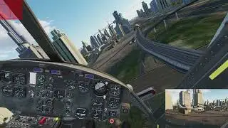 Dubai Helicopter city tour UH 1 Huey
