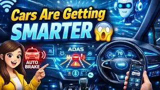 How Modern Cars Are Becoming Smarter | ADAS, AI, Connected Tech Explained #automobile #carfeatures 