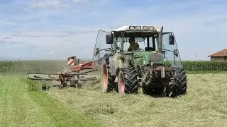 Fendt 209 S + Vicon Andex 724 | Andanatura Fieno 2017 |