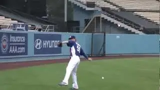 Dodgers Private Post-Allstar Game Workout 7-12-12