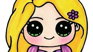 Disney Rapunzel Coloring Page for Kids | Learn Color