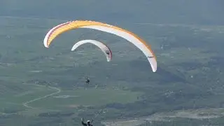 Relax Reduce Stress calming Paragliding images,  Music by Meixsell