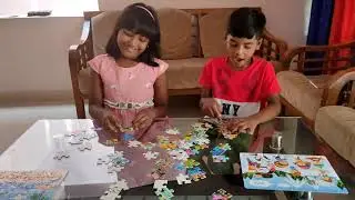 Unboxing of 4 in 1 Indian Seasons Jigsaw Puzzle